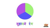 The Color Wheel - Learn Shapes and Colors in Hindi