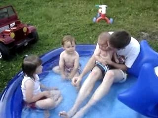 Connor's First Swim #3