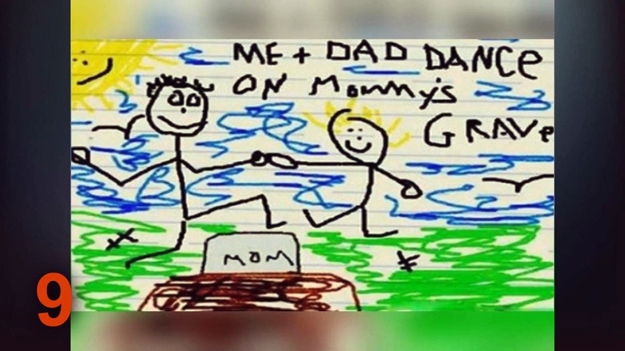 20 Most Disturbing Children's Drawings - Reupload