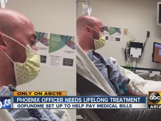 Officer has incurable disease, asks for help