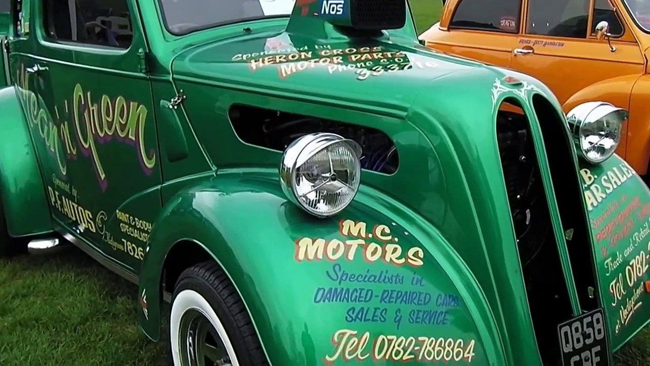 Mean n Green Hot Rod and custom trailor