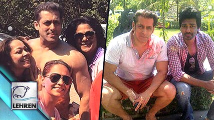 Salman Khan's HOLI Celebration With Family
