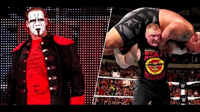 Sting Vs Brock Lesnar w Paul Heyman Wrestlemania 32 Promo Legends Of Allstars