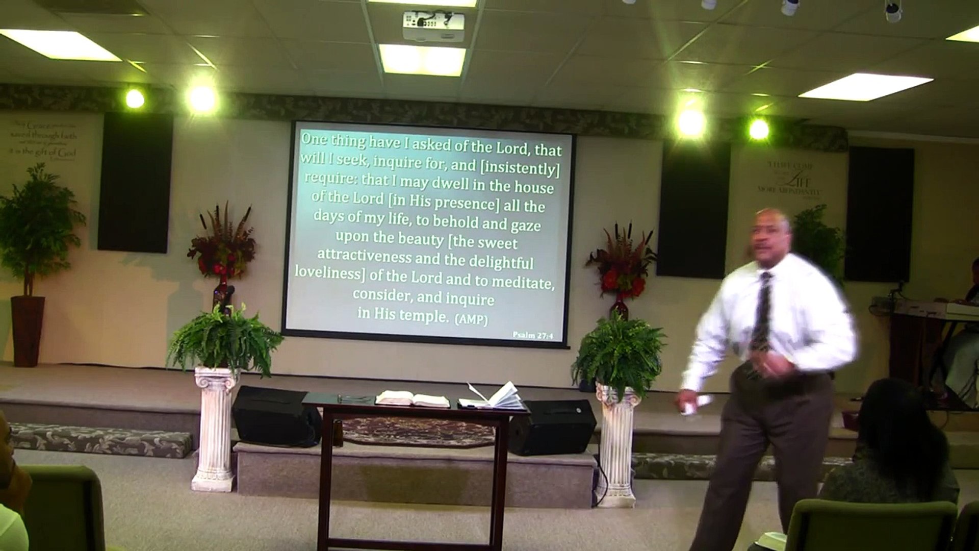 Senior  Pastor Chris A Mitchell Sr 07.14.13