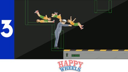 JEAN-FRANÇOIS JETTE DES ENFANTS !! (Happy Wheels #3)