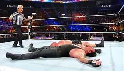 The Undertaker and Brock Lesnar - Incredible laughing scenes