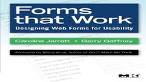Read Forms that Work  Designing Web Forms for Usability  Interactive Technologies  Ebook pdf