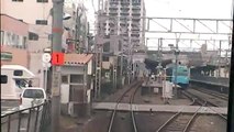 前面展望 阪和線 堺市－天王寺 221系快速 Japan railway Hanwa line Osaka