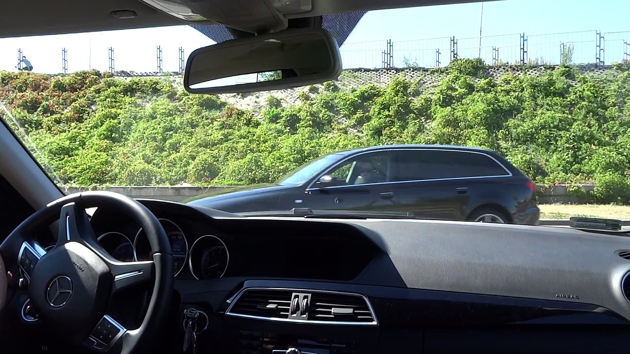 2014 Mercedes Benz C Class W204 C200 part 4 TEST DRIVE INNER CITY Fuel Consumption Review