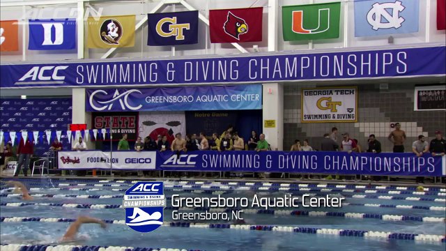 NC State Wins 2016 ACC Mens Swimming & Diving Championship