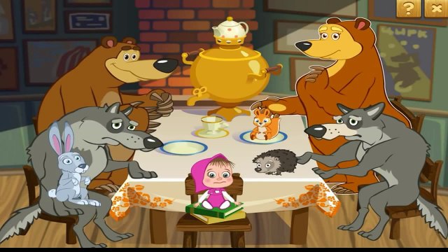 МАША И МЕДВЕДЬ Кто икнул игра для детей Masha i Medved