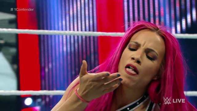 Becky Lynch vs. Sasha Banks Divas Championship No. 1 Contenders Match: Raw, February 29,