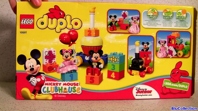 LEGO DUPLO Mickey Mouse Clubhouse Birthday Parade Minnie Mouse 10597 Il Trenino di Topolin