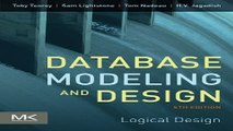 Read Database Modeling and Design  Fifth Edition  Logical Design  The Morgan Kaufmann Series in