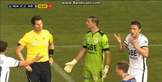 Newcastle Jets VS Perth Glory 1-2 goal by  (Pen) Poljak Mateo