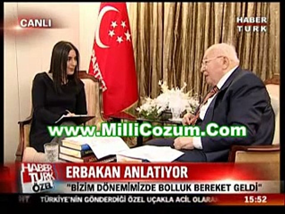 ERBAKAN “ ERDOĞANIN  HANGİ İŞTE KULLANILACAĞINI AÇIKLIYOR  “