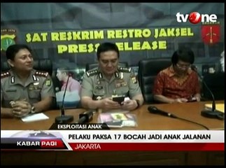 Belasan Bocah Dipaksa Menjadi Anak Jalanan