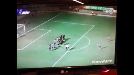 Η γκολάρα του Τσάβες στην Αργεντινή με φάουλ