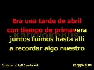 karaoke Necesito Respirar . Medina Azahara