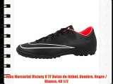 Nike Mercurial Victory V TF Botas de fútbol Hombre Negro / Blanco 40 1/2