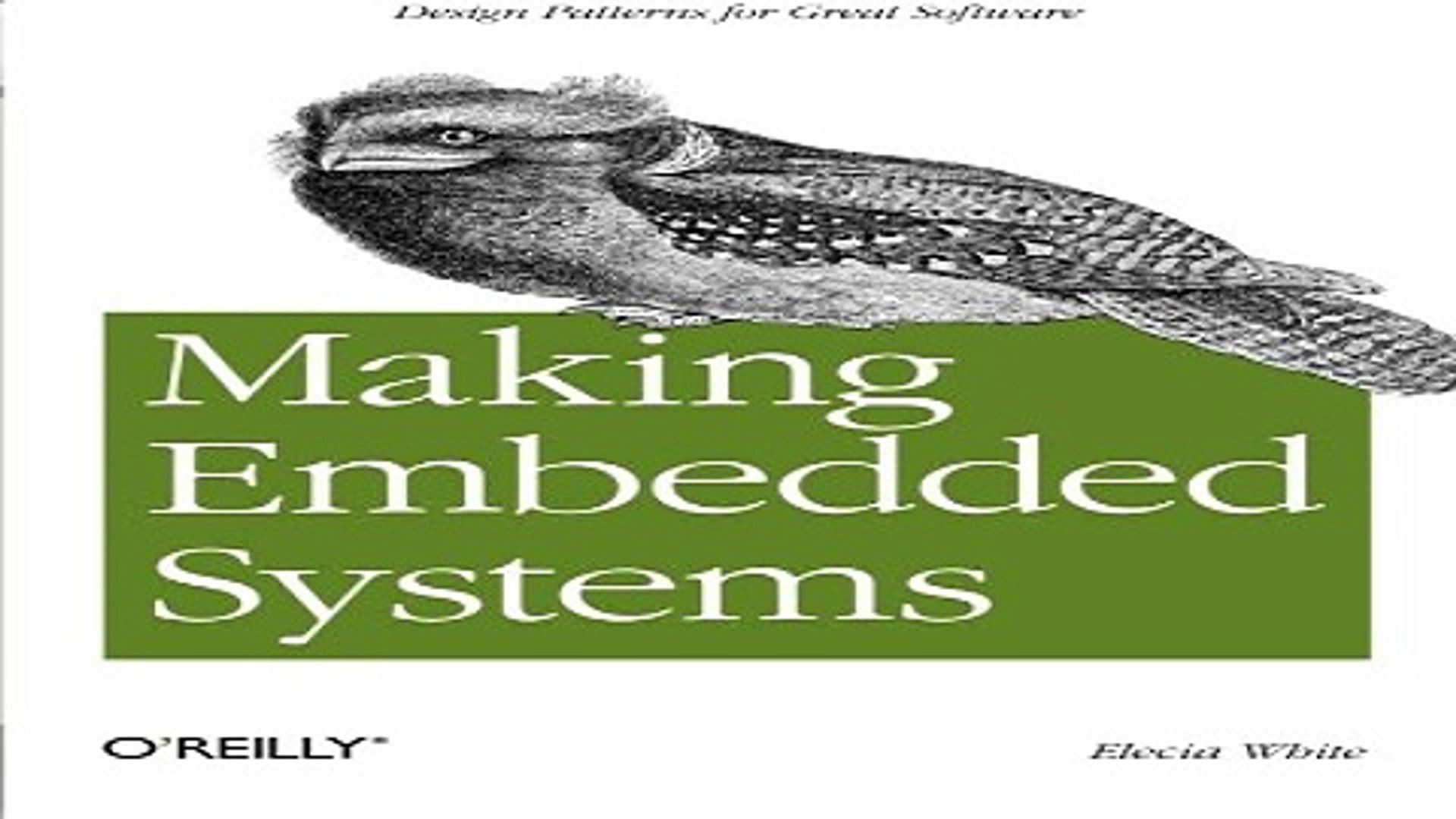 Download Making Embedded Systems  Design Patterns for Great Software