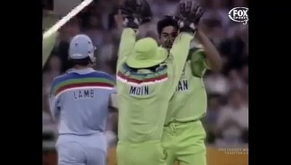 Wasim Akram in WORLD CUP 1992 FINAL