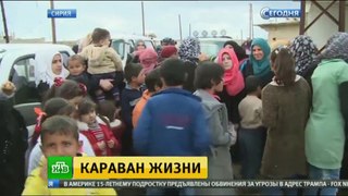 «Храни Аллах вашу страну»: сирийцы благодарят Россию за помощь
