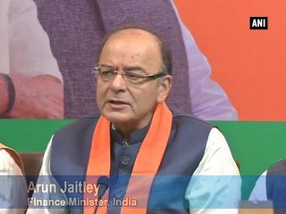 Jaitley reiterates PM Modi s call for Congress-mukt Bharat