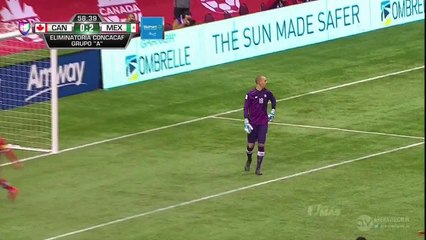 Javier Hernandez Disallowed Goal - Canada 0-3 Mexico 26.03.2016