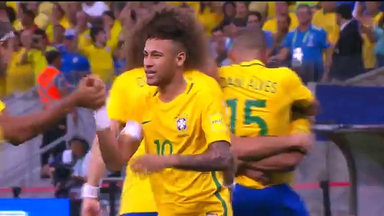 Brazil vs Uruguay 2-2 All Goals (25_03_2016) HD