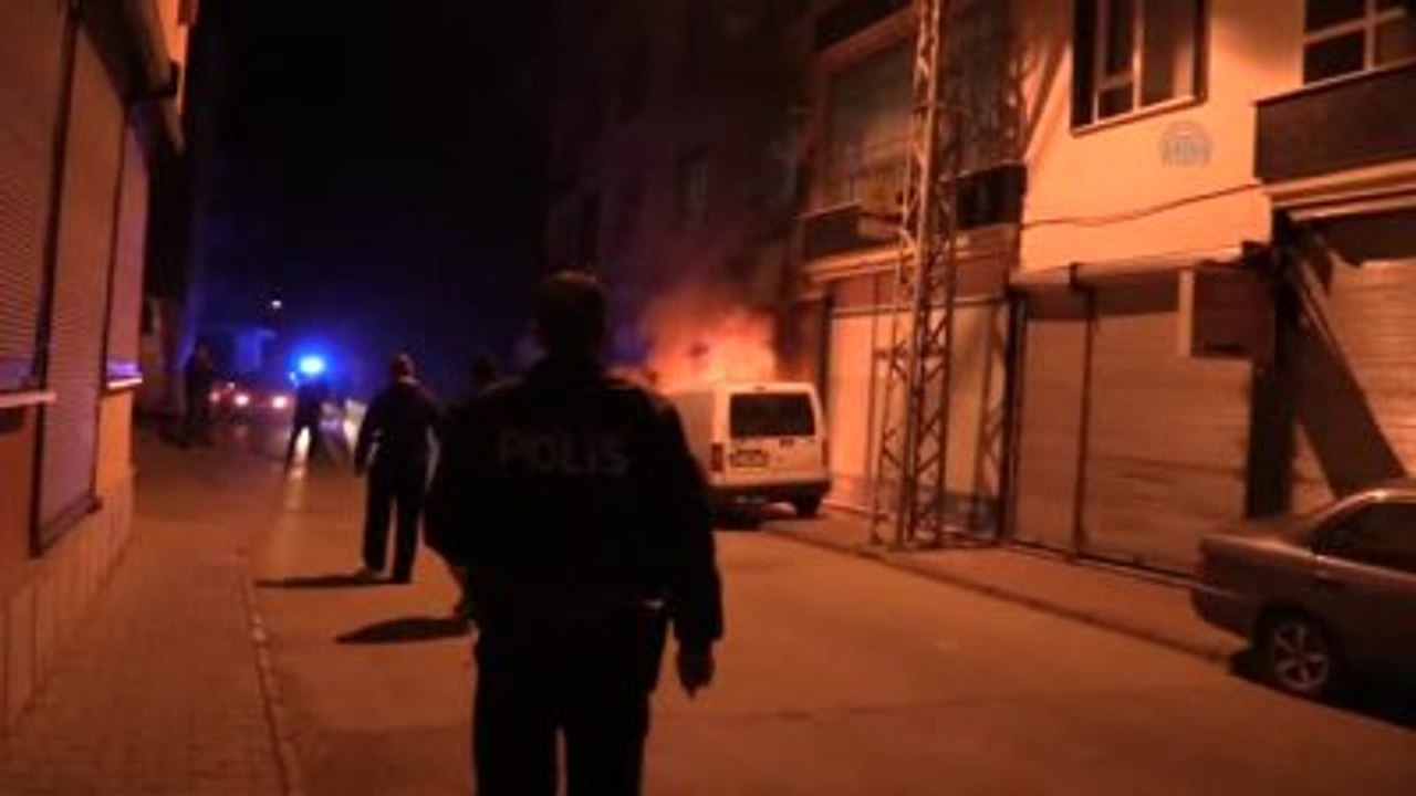 Konya'da Yangına Taşıma Suyla Müdahale