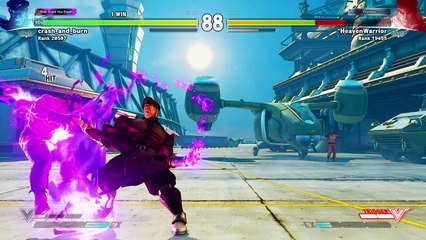 STREET FIGHTER V HeavenWarrior Repeat Rage Quitting Salty Poor Loser