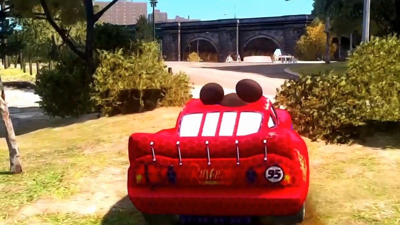 Spiderman Car For Kids - Hey diddle diddle - Cars Lightning FUN with Spider-Man