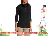 Columbia Fast Trek Fleece Vest - Chaleco para mujer color negro talla S