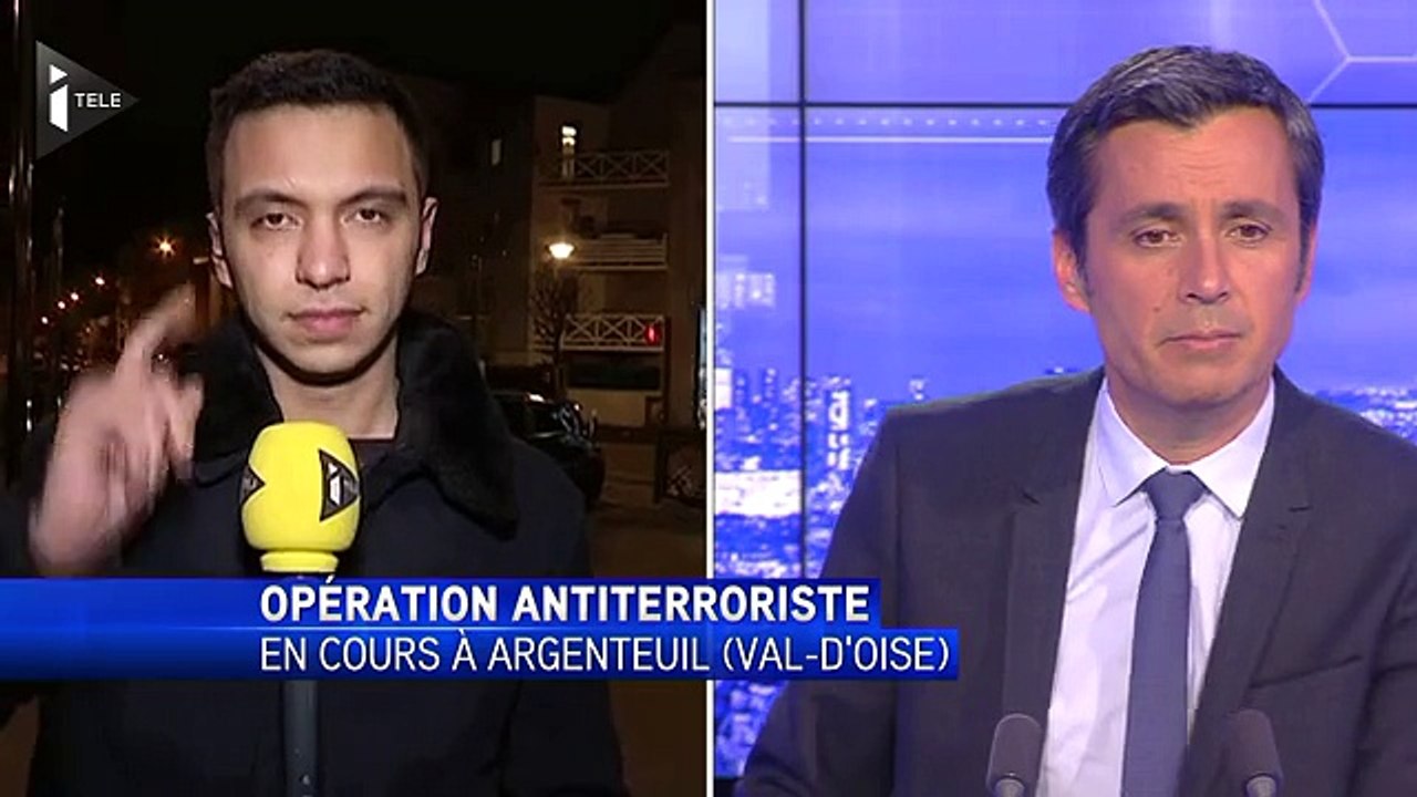 Scène surréaliste pendant lopération antiterroriste à Argenteuil LOL