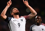 Pays-Bas - France : le but de Giroud à Amsterdam