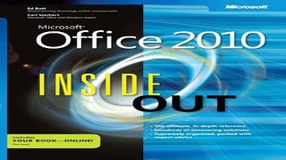 Download Microsoft Office 2010 Inside Out
