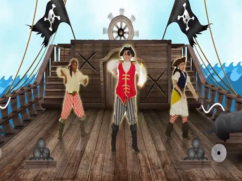 Just Dance Kids 2014 - A Pirate You Shall Be  MAD JACK THE PIRATE Cartoon