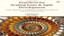 Read Practices for Scaling Lean   Agile Development  Large  Multisite  and Offshore Product