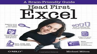 Download Head First Excel  A learner s guide to spreadsheets