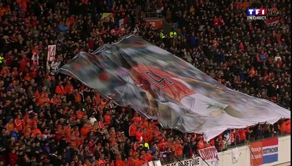 À la 14e minute, le match entre la France et les Pays-Bas s'est arrêté pour Johan Cruyff