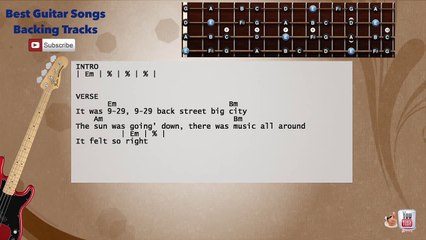 Last Train To London - Electric Light Orquestra Bass Backing Track with scale, chords and lyrics