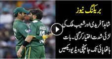 Shahid Afridi and Shaob Malik