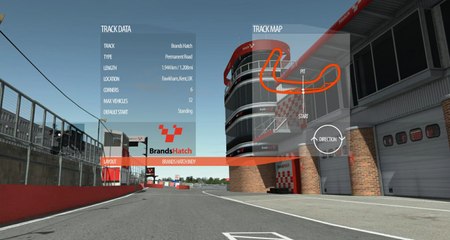 Tour de piste à Brands Hatch en Civic Btcc sur Rfactor 2