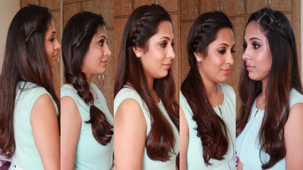 5 Quick & Easy Hairstyles _ Heatless Hairstyles