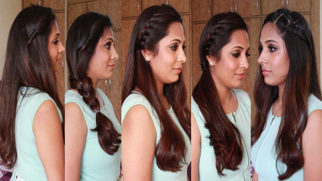 5 Quick & Easy Hairstyles _ Heatless Hairstyles