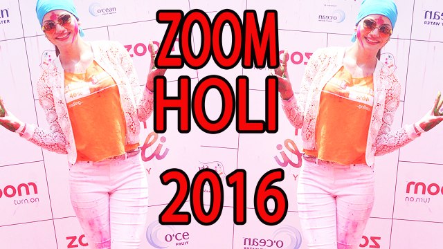 Hot Urvashi Rautela at ZoOm Holi Party 2016