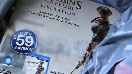 Gamestop Pickup - Assassin's Creed Liberation Limited Edition Vita Bundle