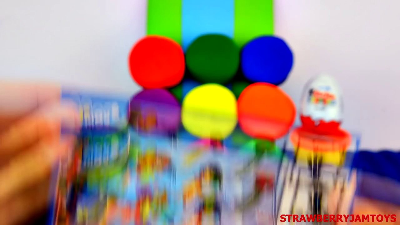 Elmo Play Doh Kinder Surprise Peppa Pig Sesame Street Cars 2 Angry Birds Easter Eggs Surprise Eggs