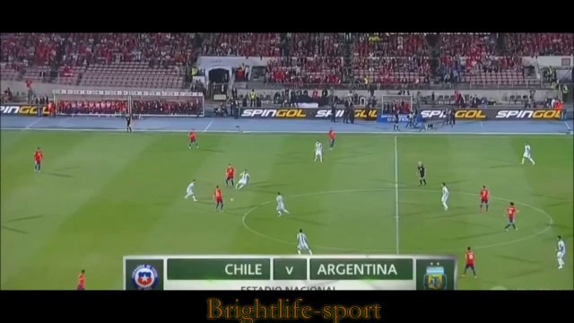 Чили - Аргентина 1-2 (25 марта 2016 г, отборочный турнир Чемпионата мира)